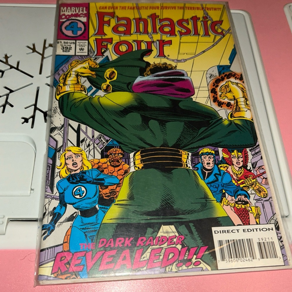 Fantastic Four #392 Marvel Comics Dark Raider Revealed